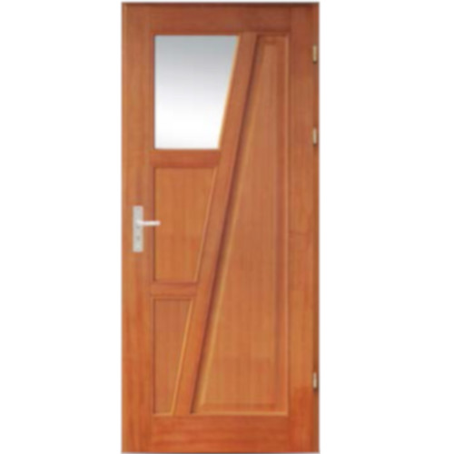 Interiérové masívne drevené dvere Ukosne 1