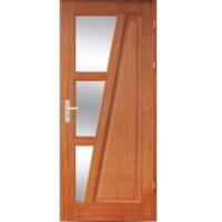 Interiérové masívne drevené dvere Ukosne 3