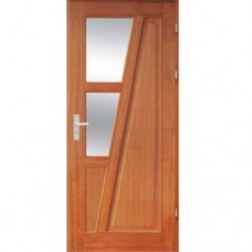 Interiérové masivní dřevěné dveře Ukosne 2