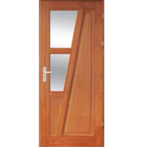 Interiérové masívne drevené dvere Ukosne 2