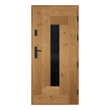 Venkovní vchodové dřevěné dveře Deskové ESC-2