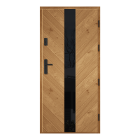 Vonkajšie vchodové drevené dvere Doskové ESC-7