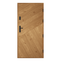 Vonkajšie vchodové drevené dvere Doskové ESC-8