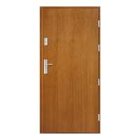 Venkovní vchodové dřevěné dveře Deskové FAV-12