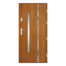 Vonkajšie vchodové drevené dvere Doskové FAV-17