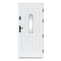 Venkovní vchodové dřevěné dveře Deskové FAV-19