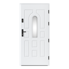 Vonkajšie vchodové drevené dvere Doskové FAV-19