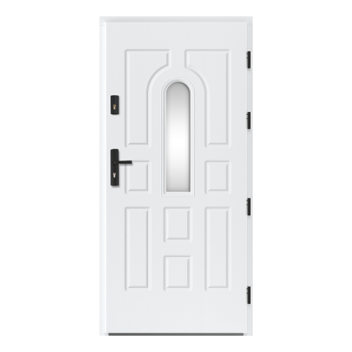 Vonkajšie vchodové drevené dvere Doskové FAV-19