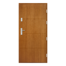 Vonkajšie vchodové drevené dvere Doskové FAV-23