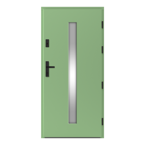 Vonkajšie vchodové drevené dvere Doskové FAV-03