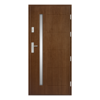 Venkovní vchodové dřevěné dveře Deskové FAV-04