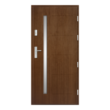 Vonkajšie vchodové drevené dvere Doskové FAV-04