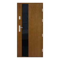 Vonkajšie vchodové drevené dvere Doskové FAV-46