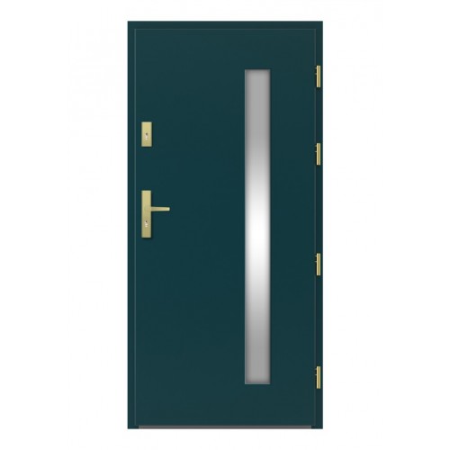 Vonkajšie vchodové drevené dvere Doskové FAV-05