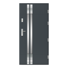 Venkovní vchodové dřevěné dveře Deskové FAV-51