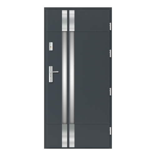 Vonkajšie vchodové drevené dvere Doskové FAV-51