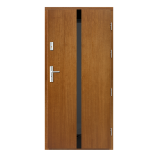 Venkovní vchodové dřevěné dveře Deskové FAV-60