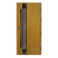 Vonkajšie vchodové drevené dvere Doskové FAV-62