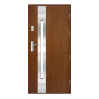 Venkovní vchodové dřevěné dveře Deskové FAV-7