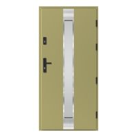 Vonkajšie vchodové drevené dvere Doskové FAV-78