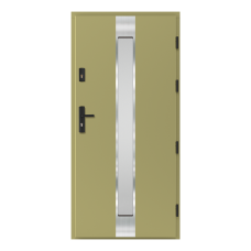 Venkovní vchodové dřevěné dveře Deskové FAV-78