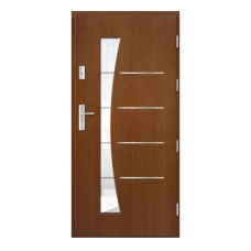 Vonkajšie vchodové drevené dvere Doskové FAV-12