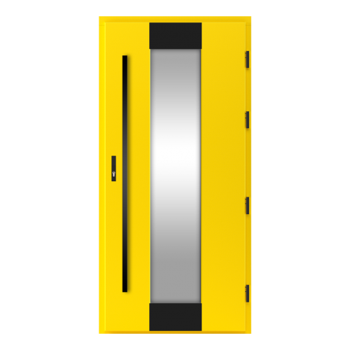 Vonkajšie vchodové drevené dvere Doskové FAV-85