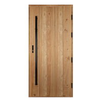 Vonkajšie vchodové drevené dvere Doskové FAV-104P