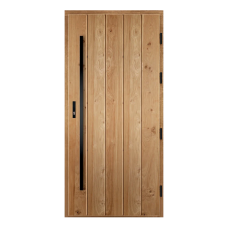 Venkovní vchodové dřevěné dveře Deskové FAV-104P