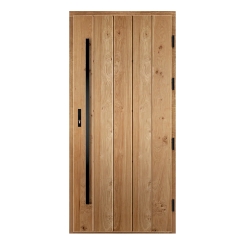 Vonkajšie vchodové drevené dvere Doskové FAV-104P