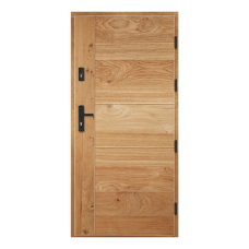 Venkovní vchodové dřevěné dveře Deskové FAV-102