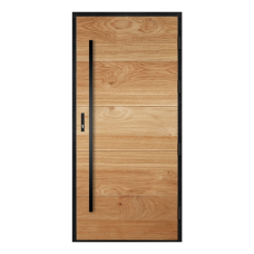 Venkovní vchodové dřevěné dveře Deskové FAV-103