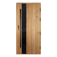 Vonkajšie vchodové drevené dvere Doskové FAV-104