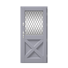 Venkovní vchodové dřevěné dveře Masivní Aurelia