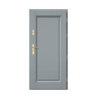 Vonkajšie vchodové drevené dvere Masívne Elen