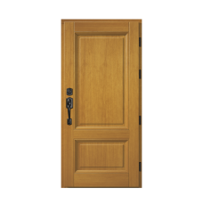 Venkovní vchodové dřevěné dveře Masivní Klara
