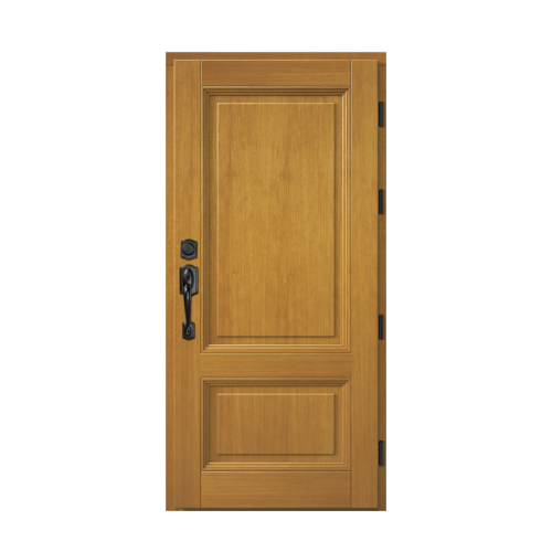 Venkovní vchodové dřevěné dveře Masivní Klara