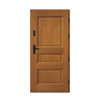 Vonkajšie vchodové drevené dvere Masívne Luna