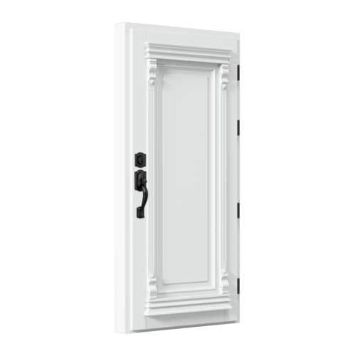 Venkovní vchodové dřevěné dveře Masivní Margaret