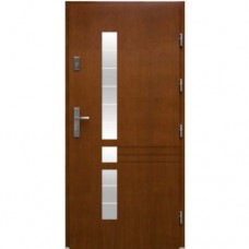 Vonkajšie vchodové drevené dvere Doskové DP-43