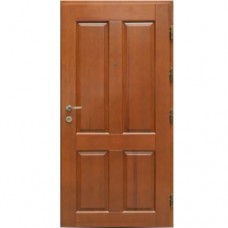 Vonkajšie vchodové drevené dvere Masívne D-2 Frej 90P/200