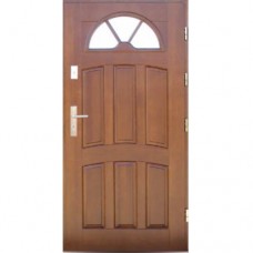 Vonkajšie vchodové drevené dvere Masívne D-20