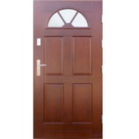 Venkovní vchodové dřevěné dveře Masivní D-24