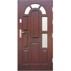 Vonkajšie vchodové drevené dvere Masívne D-25