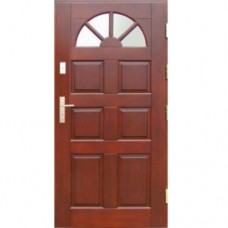 Vonkajšie vchodové drevené dvere Masívne D-27