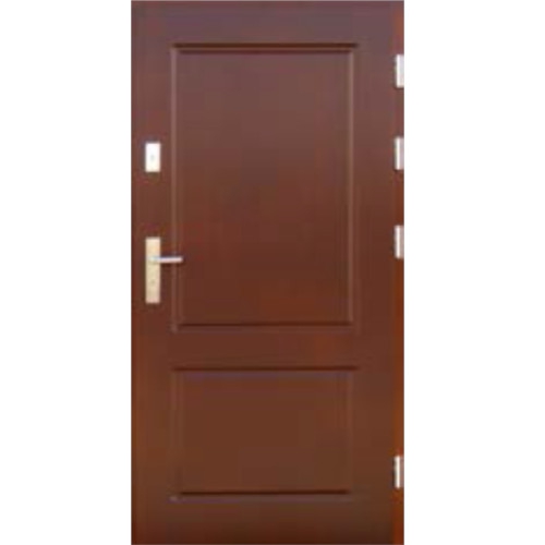Vonkajšie vchodové drevené dvere Masívne D-3