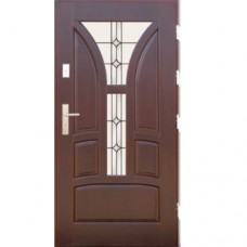Vonkajšie vchodové drevené dvere Masívne D-33