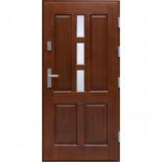 Vonkajšie vchodové drevené dvere Masívne D-36