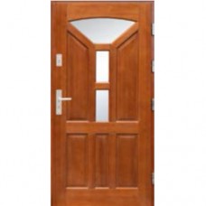 Vonkajšie vchodové drevené dvere Masívne D-37