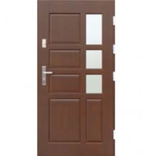 Vonkajšie vchodové drevené dvere Masívne D-45